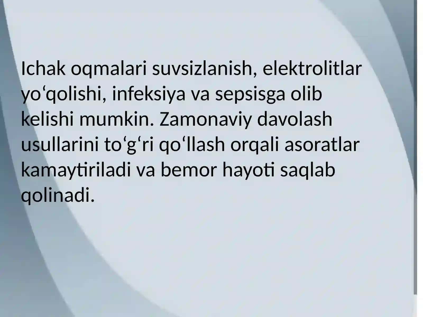 Ichak oqmalari haqida umumiy tushuncha 3