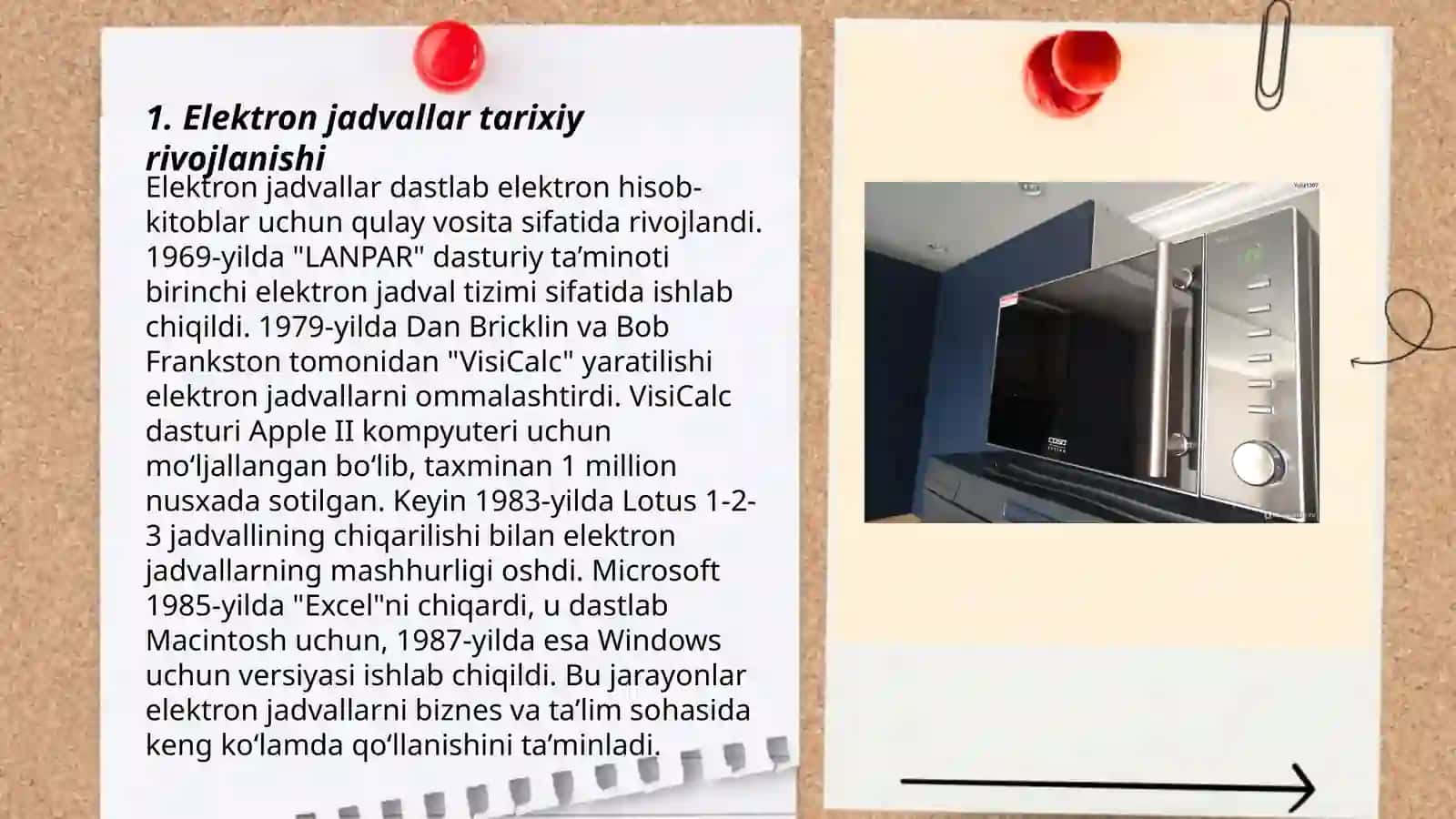 Iqtisodiy axborotni qayta ishlash uchun elektron jadval muharrirlaridan foydalanish 3