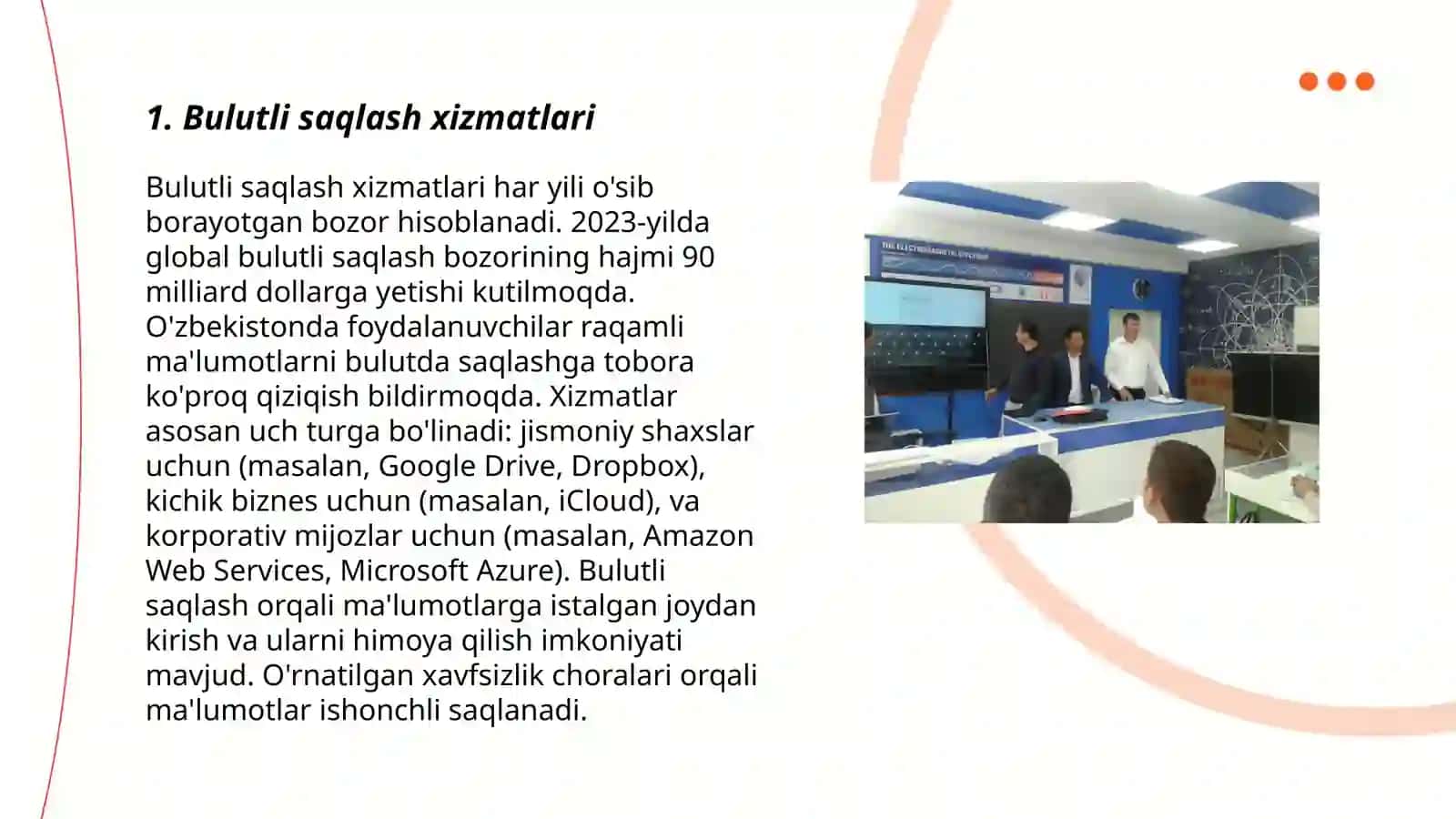 Bulutli saqlash xizmatlari 3