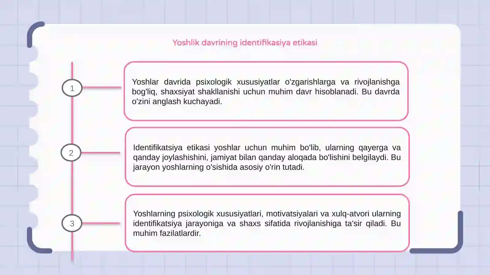 Yoshlik davrining psixologik xususiyatlari 3