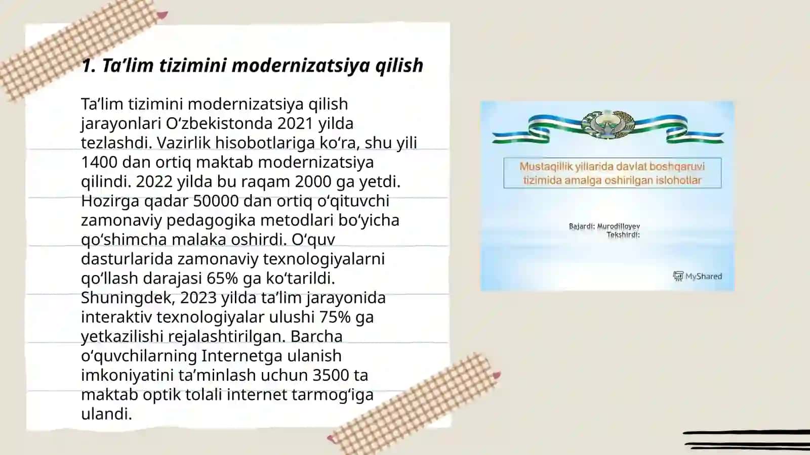 Taʼlim tizimini modernizatsiya qilish 3