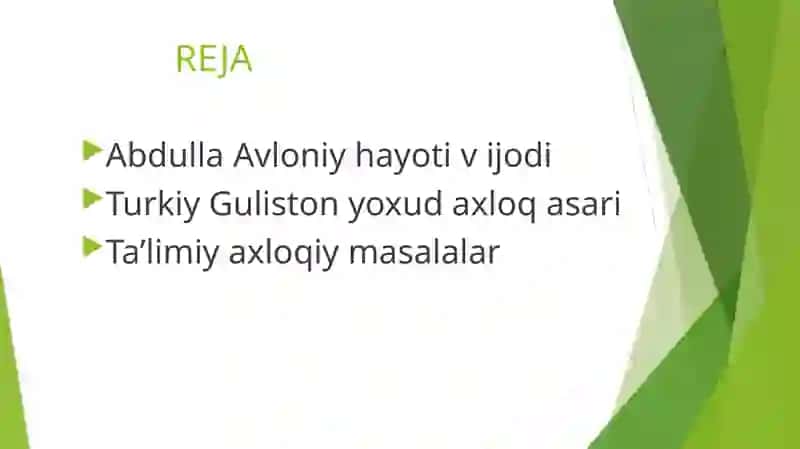 Turkiy Guliston yoki axloq 3