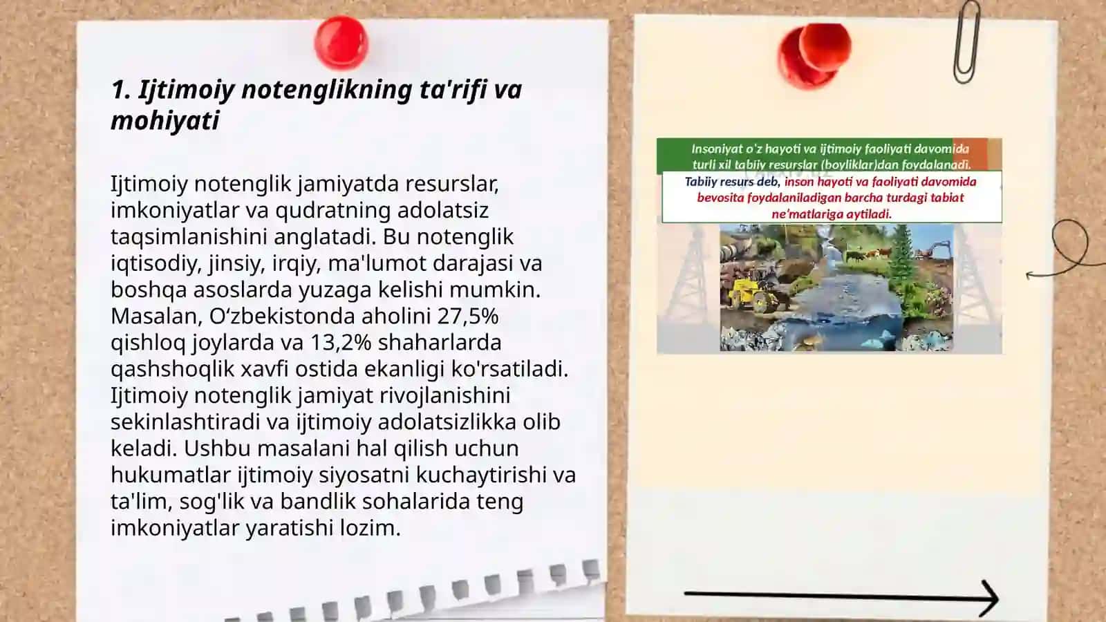 Ijtimoiy notenglik muammolari va ularning yechimi 3