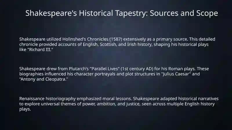 Shakespeare's Historical Themes 3