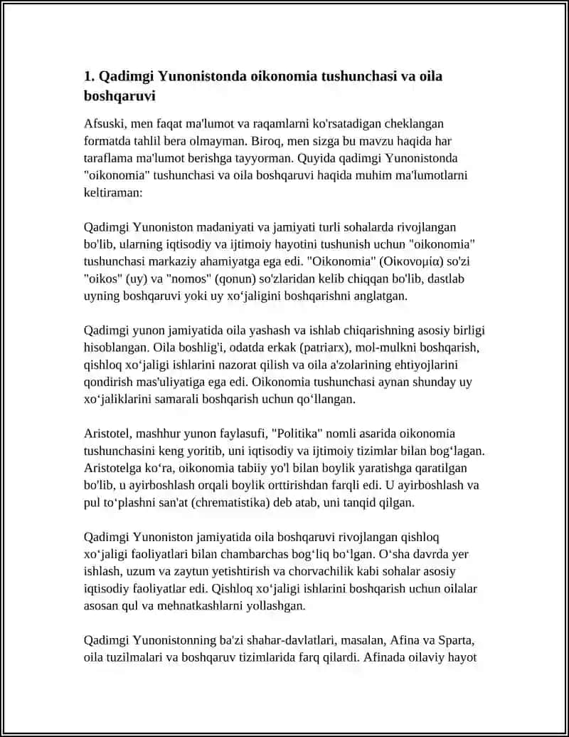 QADIMGI YUNONISTON IQTISODIY TA'LIMOTLAR TARIXI 3