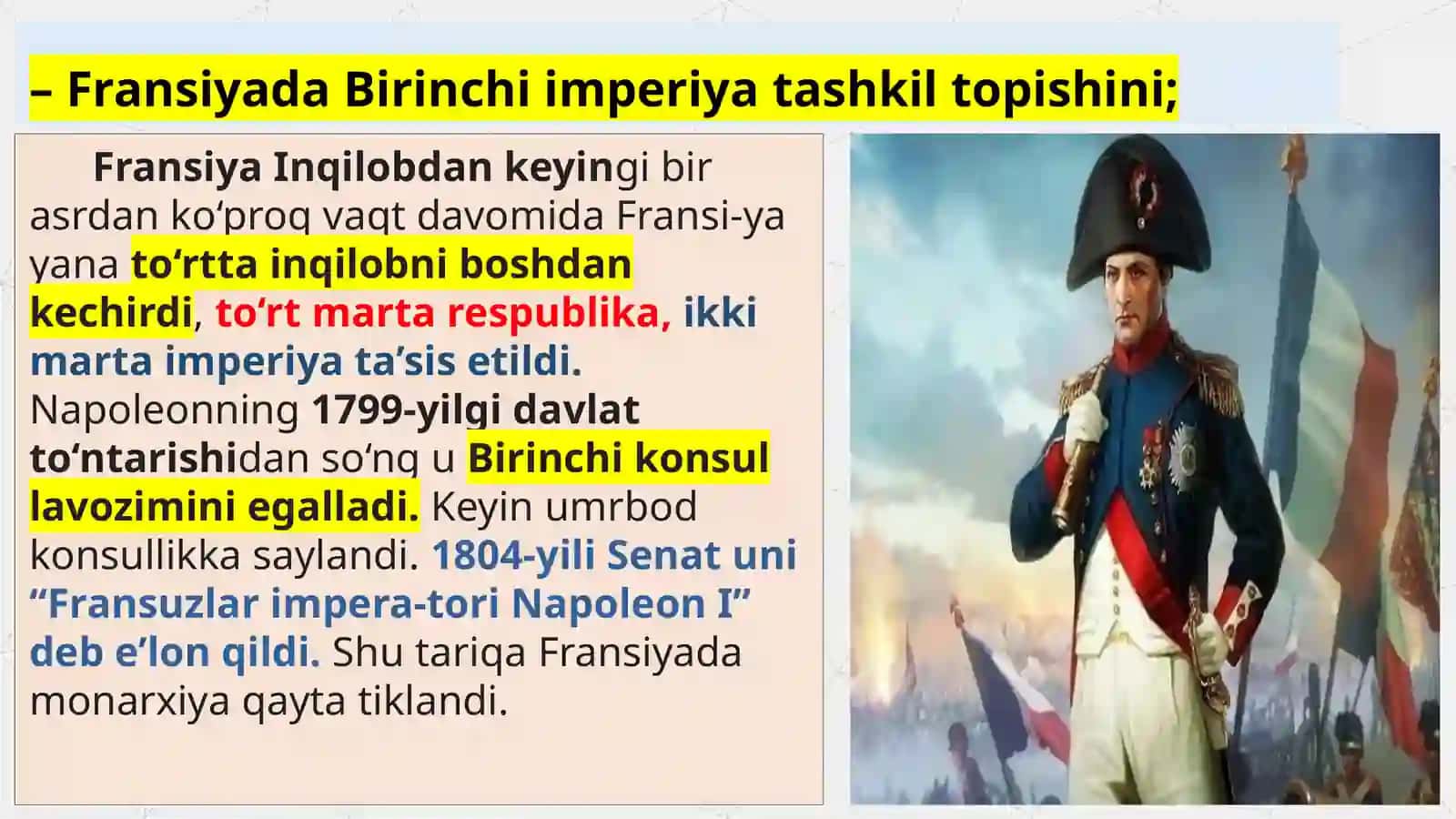 FRANSIYA INQILOB VA IMPERIYALAR DAVRIDA 3