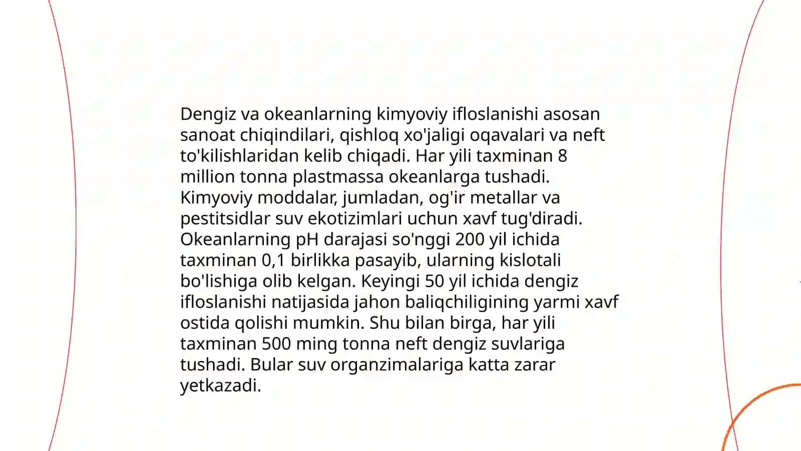 Dengiz va okeanlarning kimyoviy ifloslanishi 3