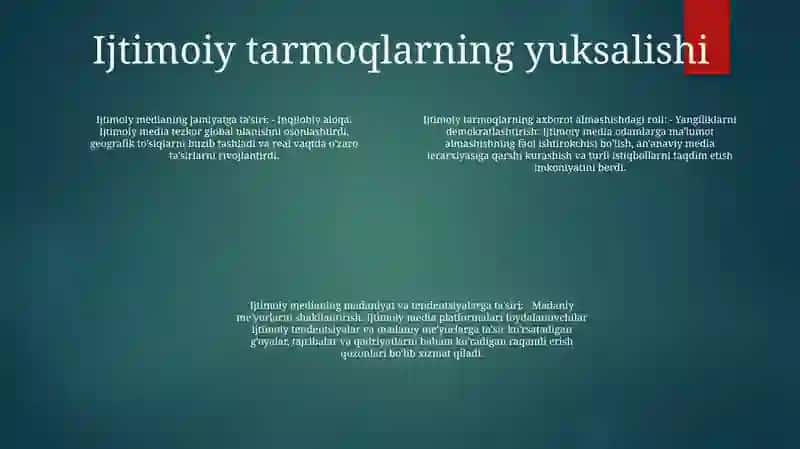 Media Maydon Tuzilishi Va Tasiri 3