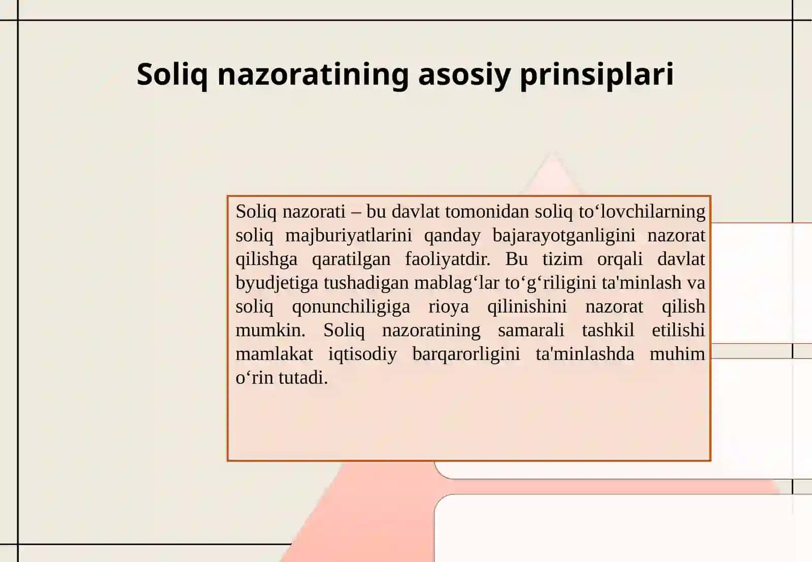 Soliq amaliyotida moliyaviy jazo choralarini qoʻllash tartibi 3