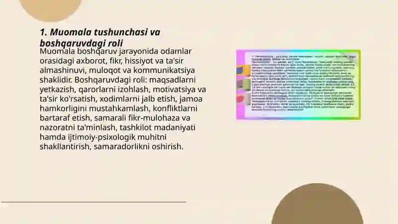 Muomala - boshqaruvning ijtimoiy-psixologik mexanizimi sifatida 3