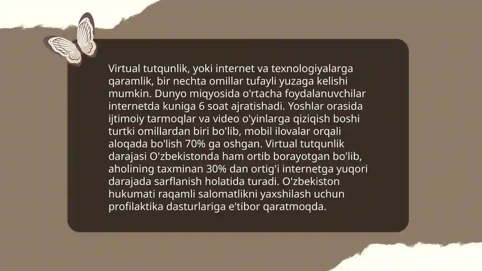 Virtual tutqunlik -manqurtlik vositasi 3