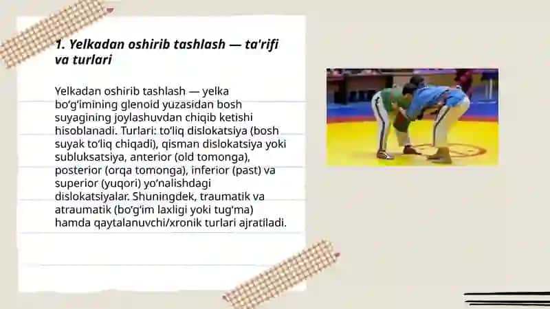 Yelkadan oshirib tashlash 3