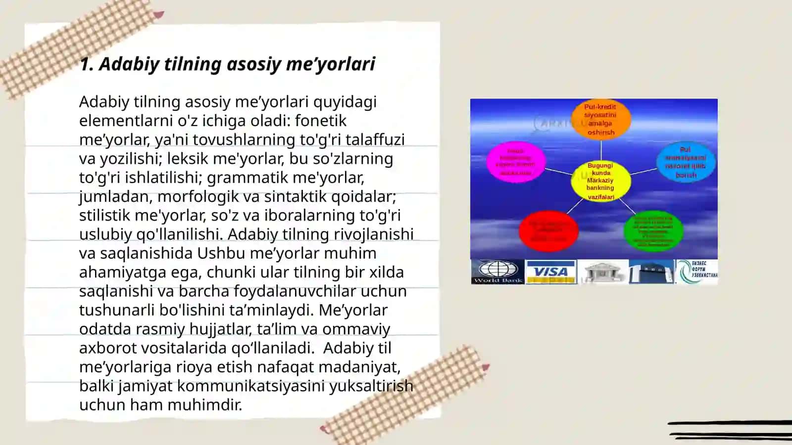 Adabiy til meʼyorlari va ularning davlat tilida ish yuritishdagi ahamiyati 3