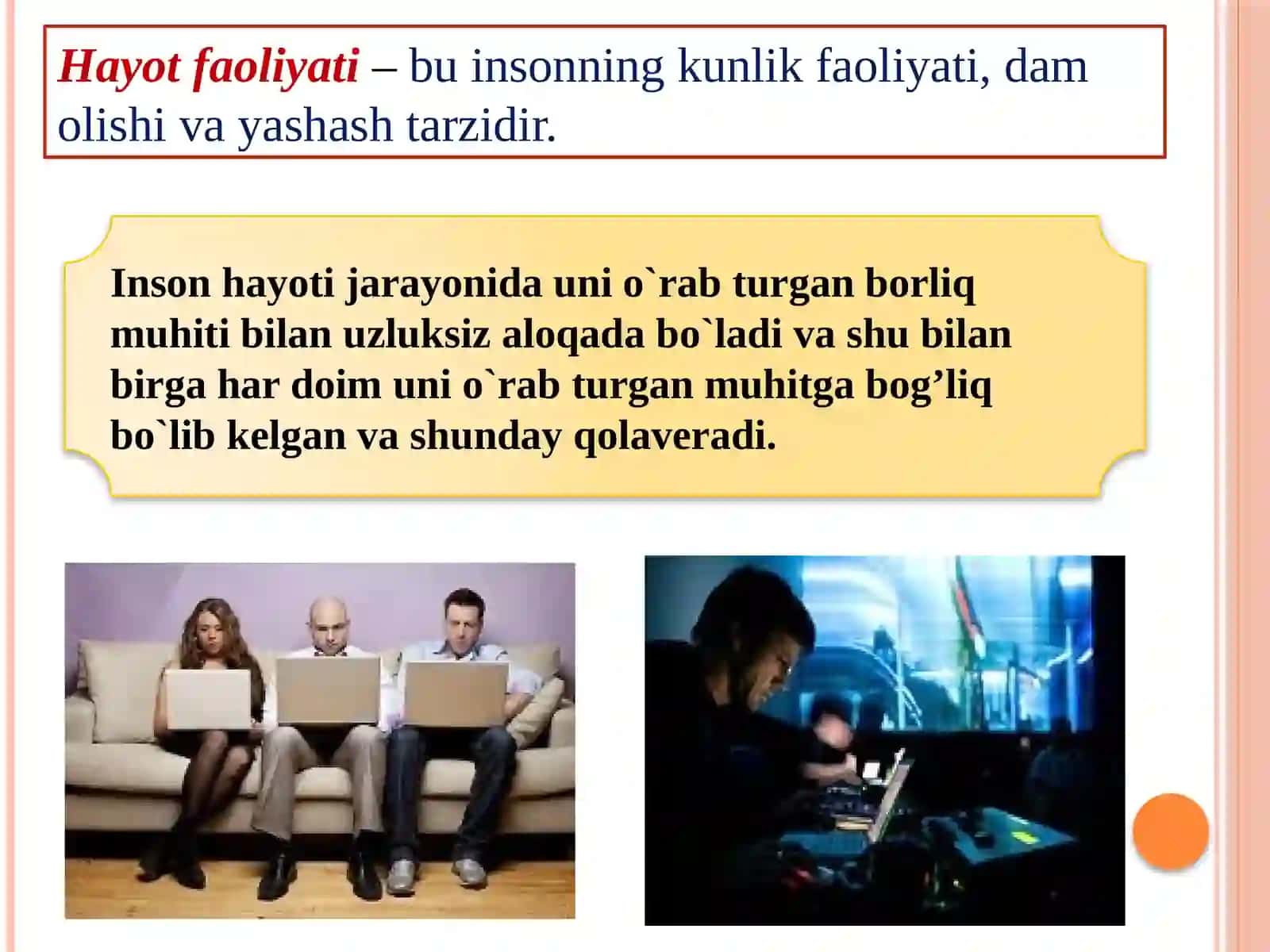 Hayot faoliyati xavfsizligi fanining nazariy asoslari 3