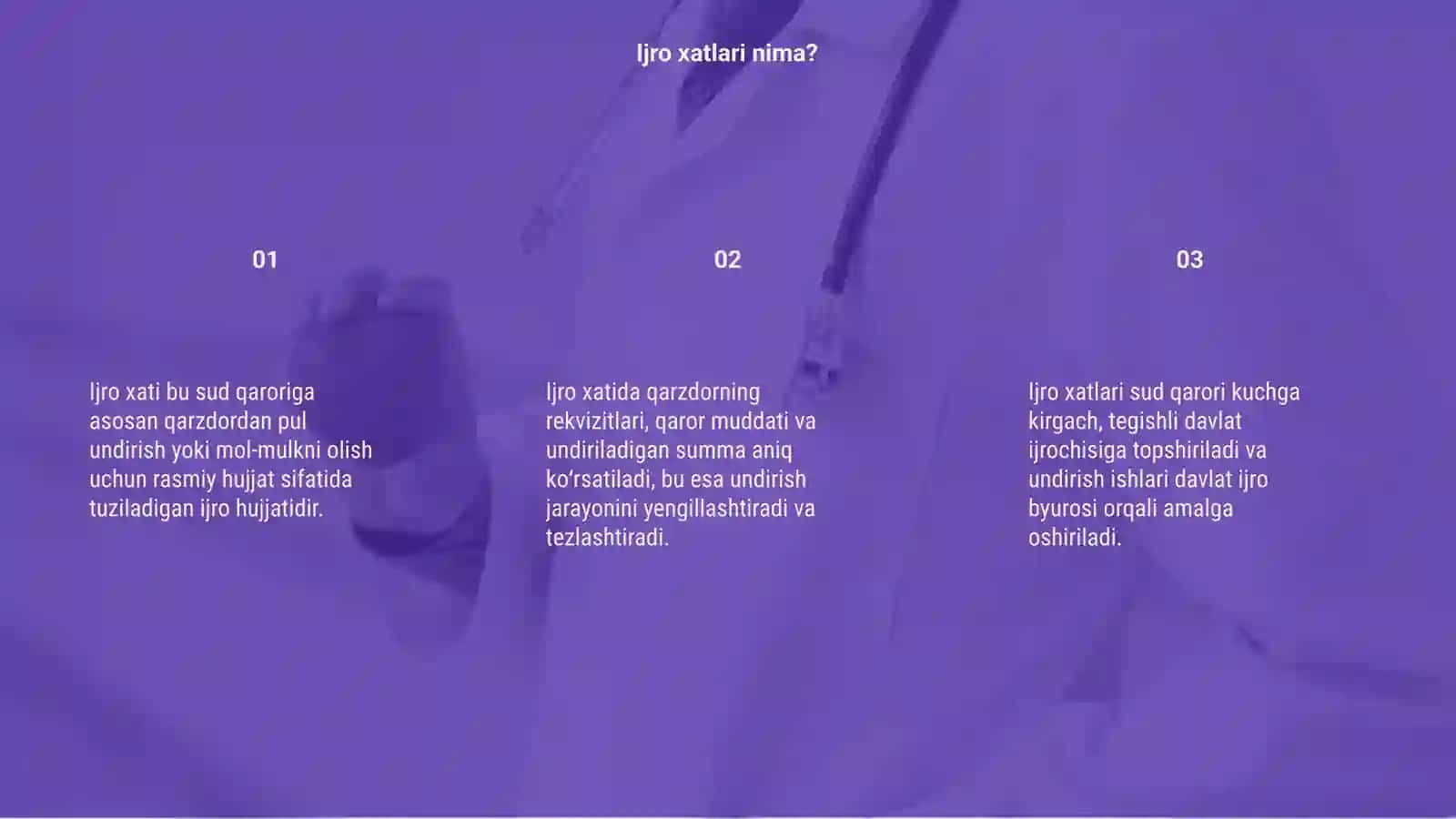Ijro xatlari nima? 3