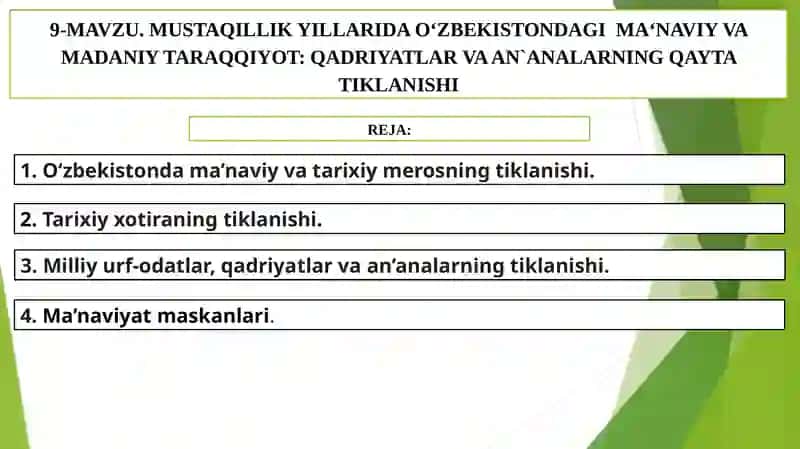 O‘zbekistonning eng yangi tarixi 3