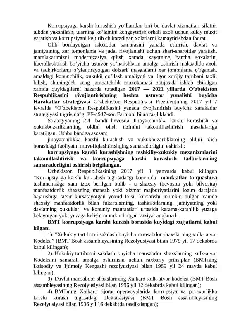 Korrupsiya va uning asosiy ko’rinishlari 3