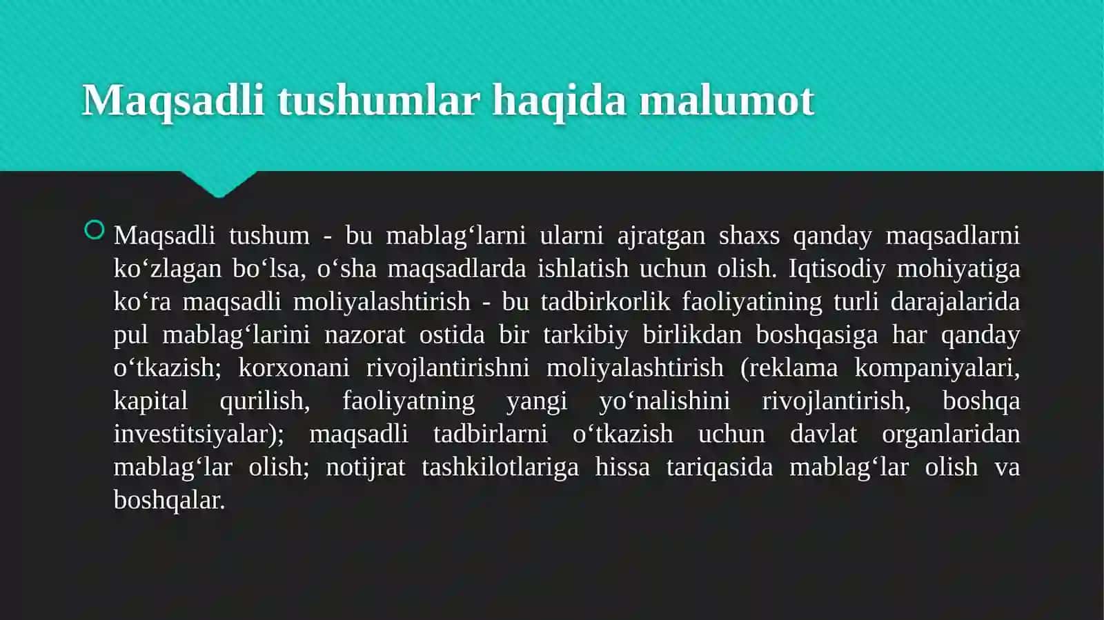 Maqsadlitushumlarhisobi 3