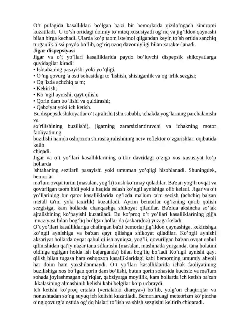 O‘t qopi va jigar kasalliklari bilan bemorlarni tekshirish 3