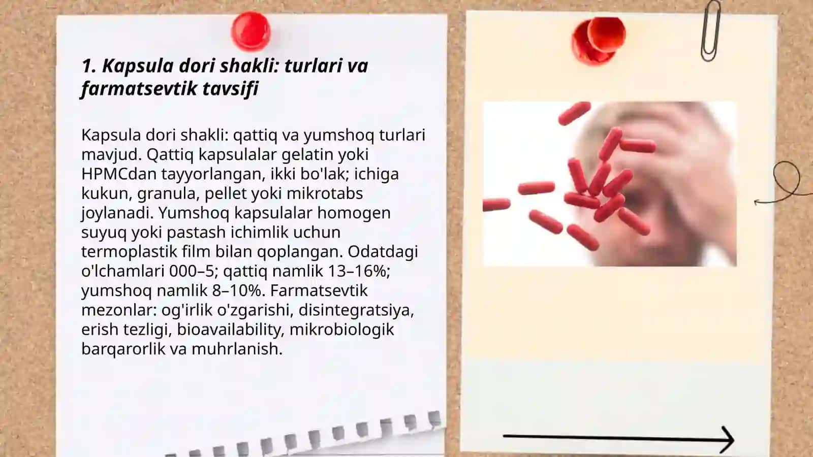 Kapsula dori shaklini standartlash va sifatini tekshirish 3