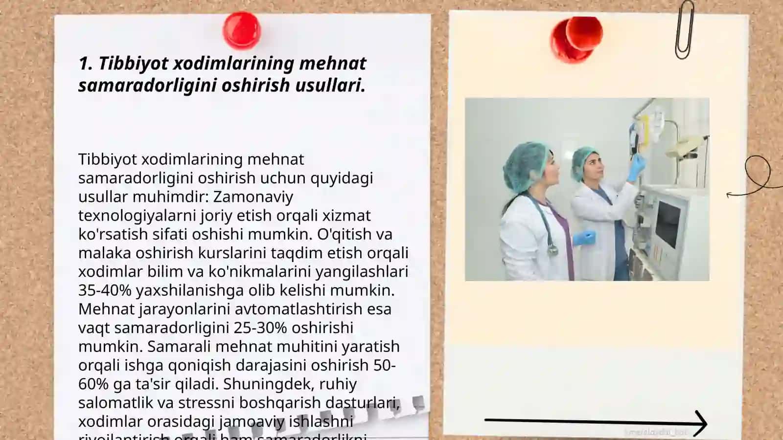 Tibbiyot xodimlari mehnatini ilmiy asosda tashkil etish 3