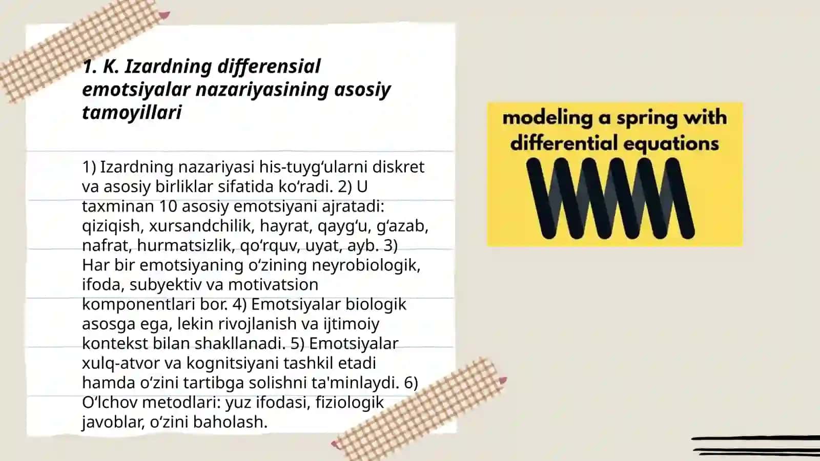 K. Izardning differensial emotsiyalar nazariyasi 3