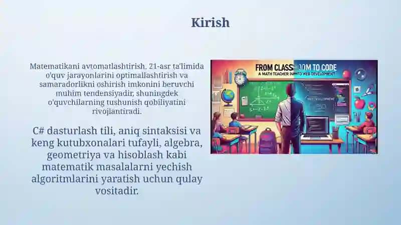 Matematikani avtomatlashtirish 3