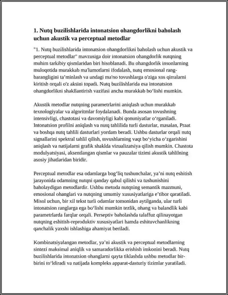 TURLI XIL NUTQ BUZILISHLARIDA INTONATSION OHANGDORLIKNI SHAKLLANTIRISH TEXNOLOGIYALARI 3