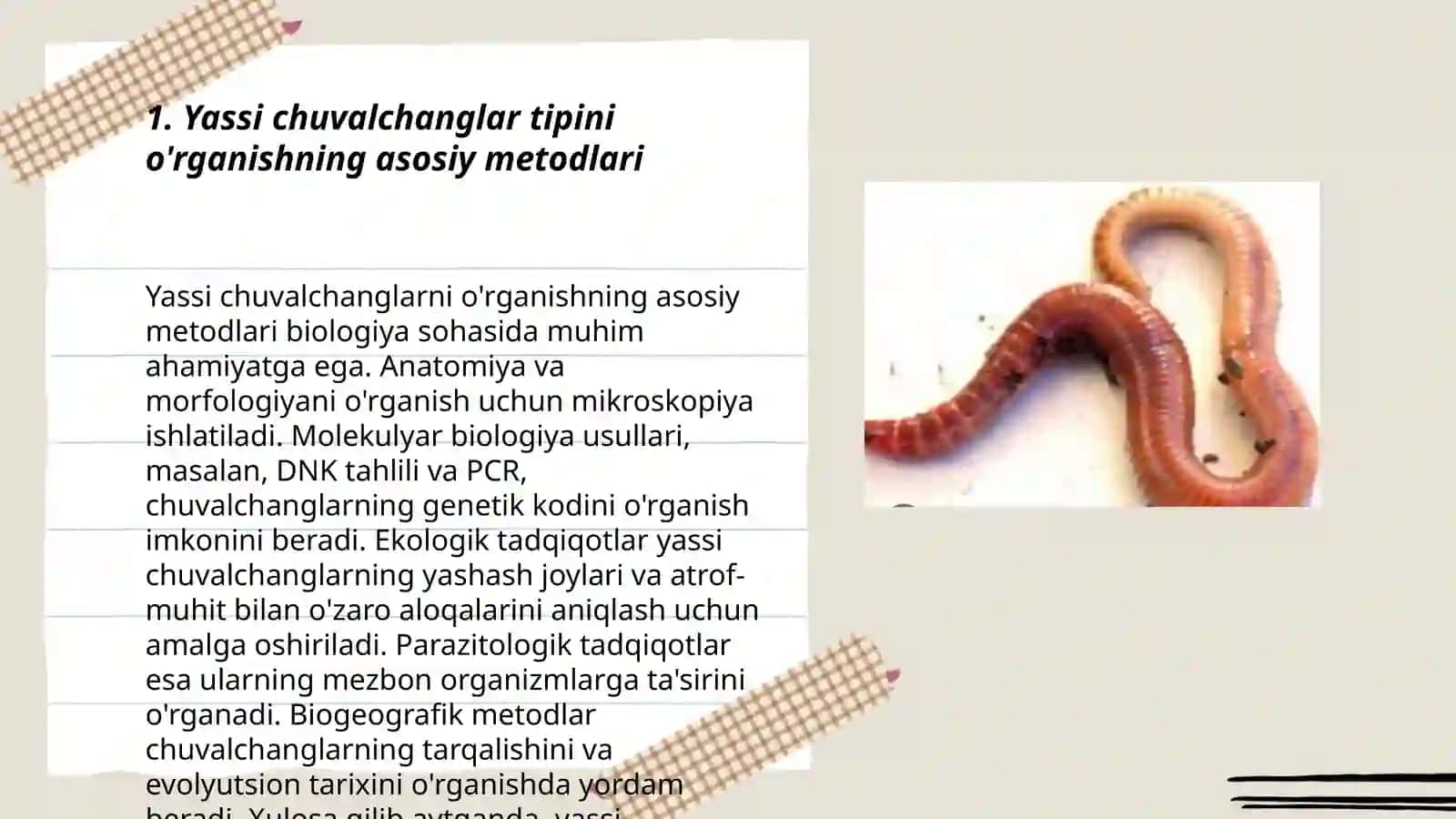 Zoologiya oqitish metodikasi xususiy masalalari 3
