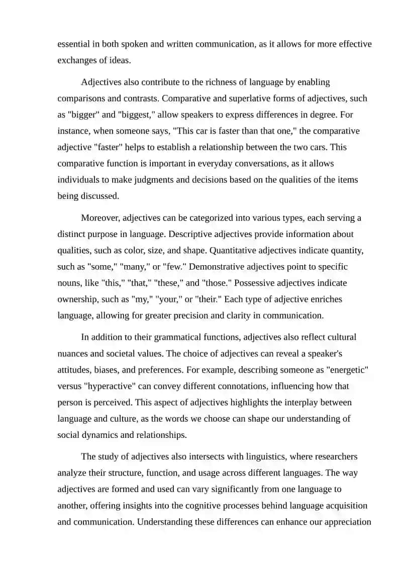 Collagues. Adjectives 3