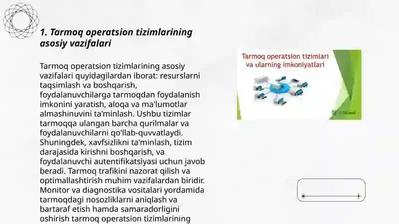 Tarmoq operatsion tizimlari 3