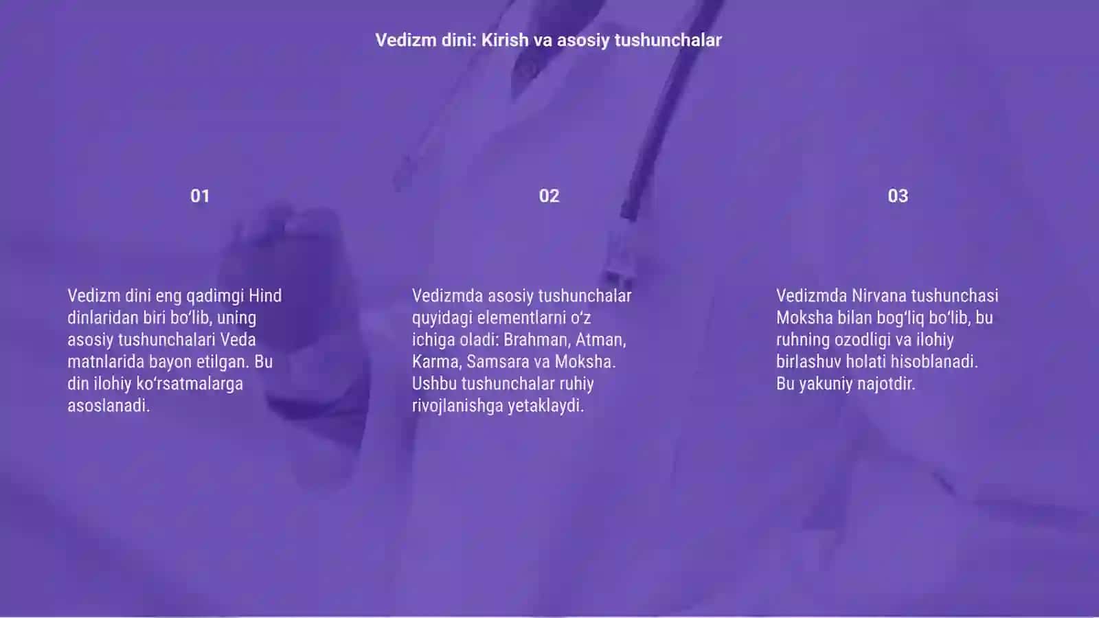 Vedizm dini talimoti 3