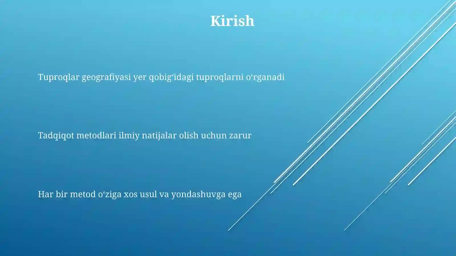 Tuproqlar geografiyasida tadqiqot metodlari 3