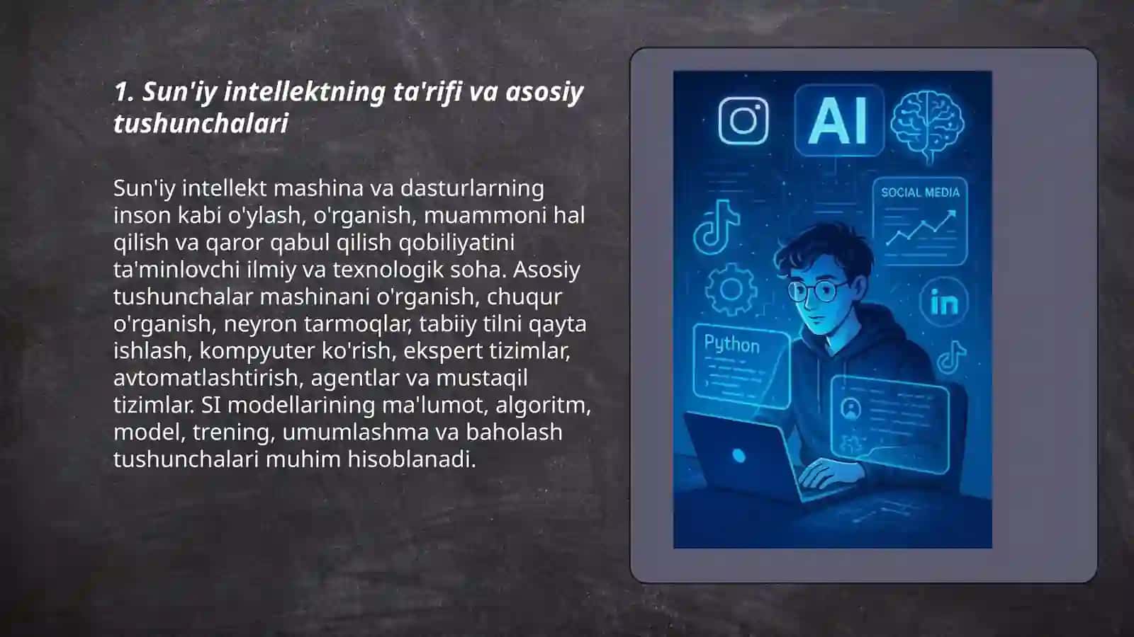 Sun'iy intellekt nima? 3