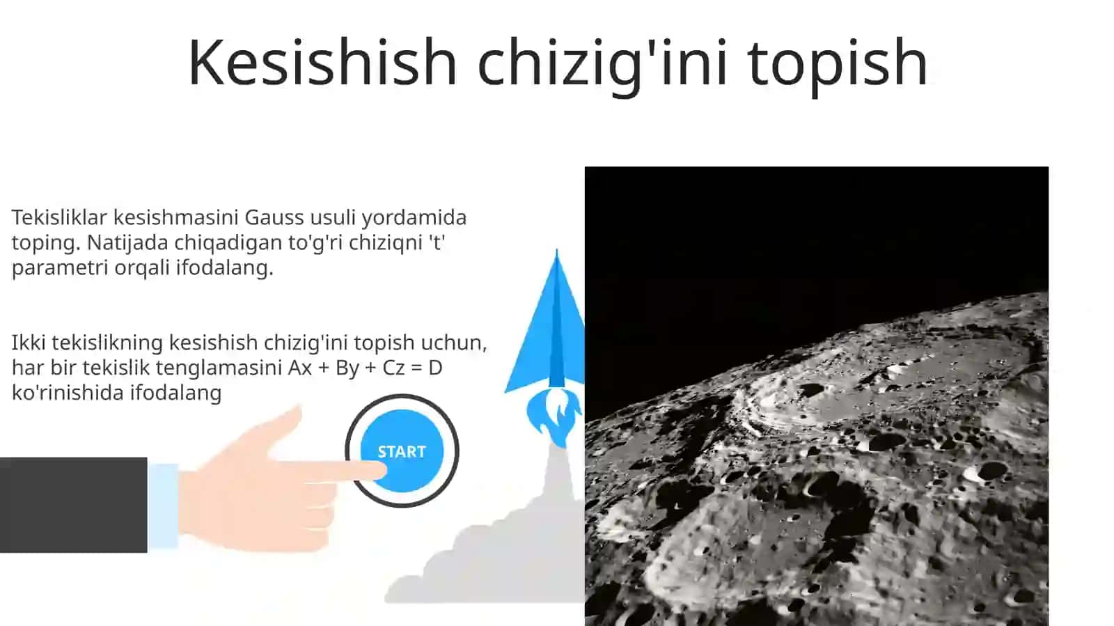 2-tartibli sirtlarning urinma tekisligi 3