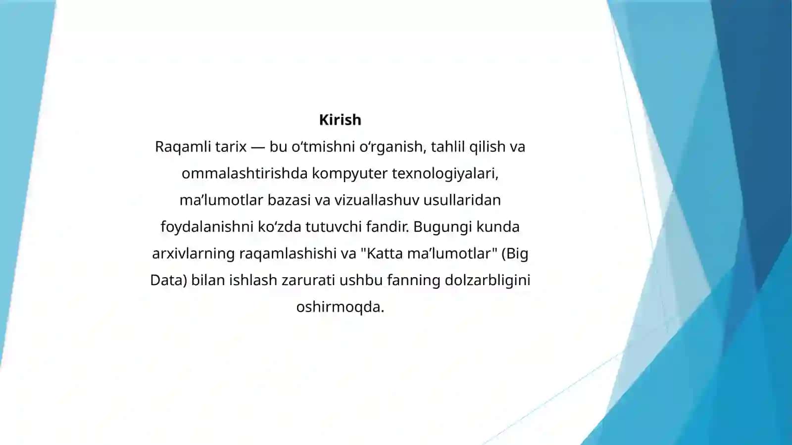 Raqamli tarix fanining shakllanishi va taraqqiyoti 3