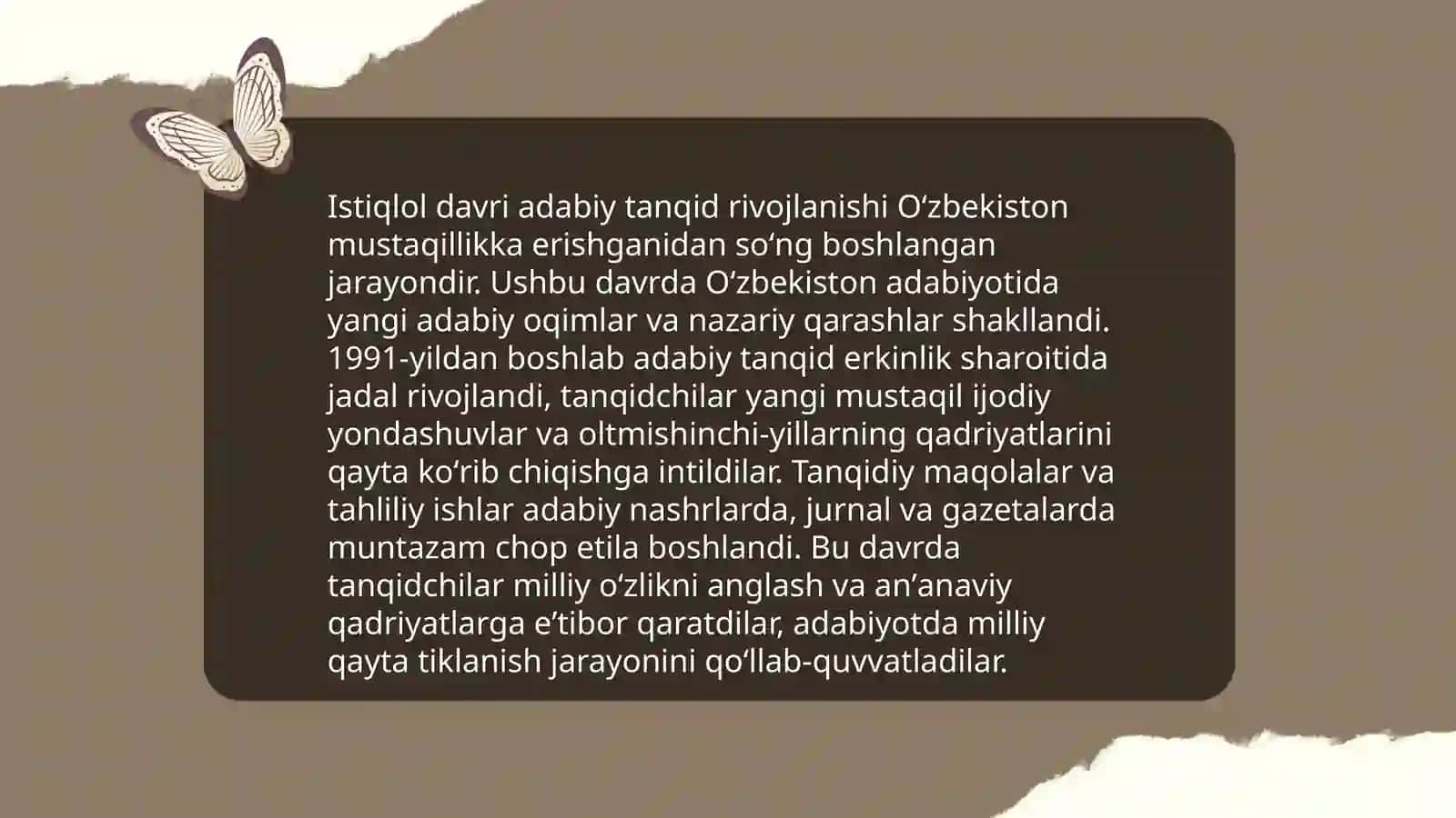 Istiqlol davri tanqidchiligining asosiy tamoyillari 3