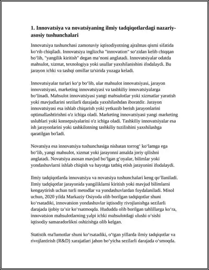@PIC NOVATSIYA VA INNOVATSIYA HOZIRGI ZAMON ILMIY TADQIQOTLARINING TARKIBIY QISMI SIFATIDA 3