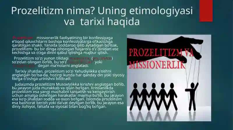 Prozelitizm 3