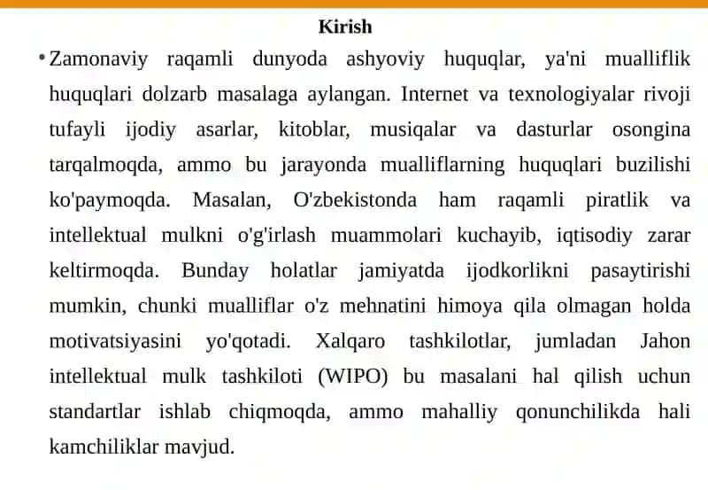 Ashyoviy huquqlar 3