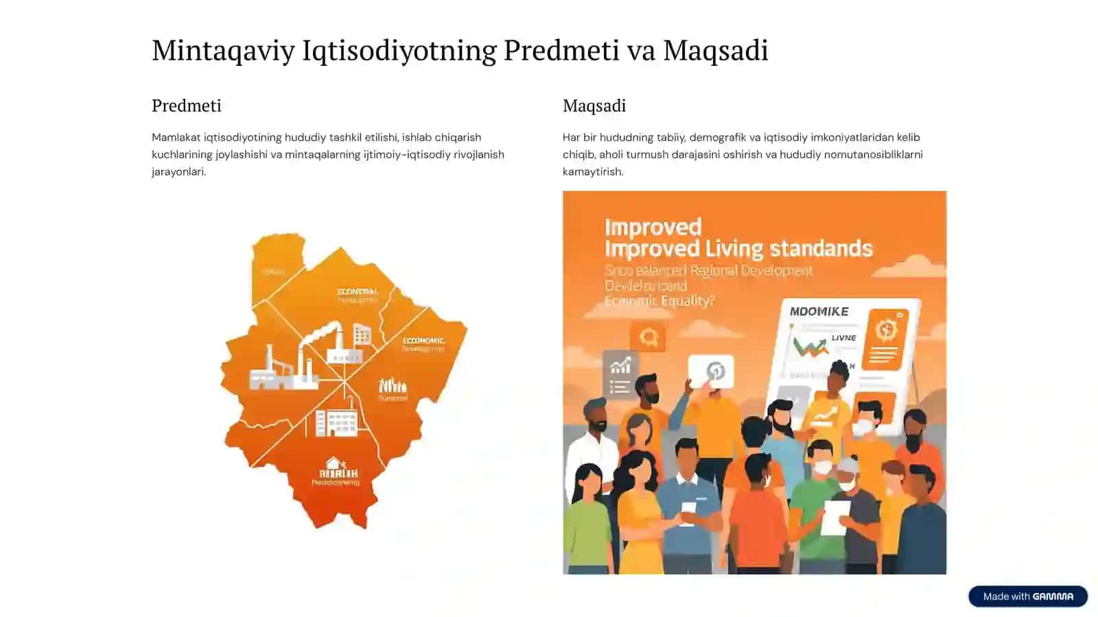 Mintaqaviy Iqtisodiyot: Predmet, Maqsad va Vazifalar 3