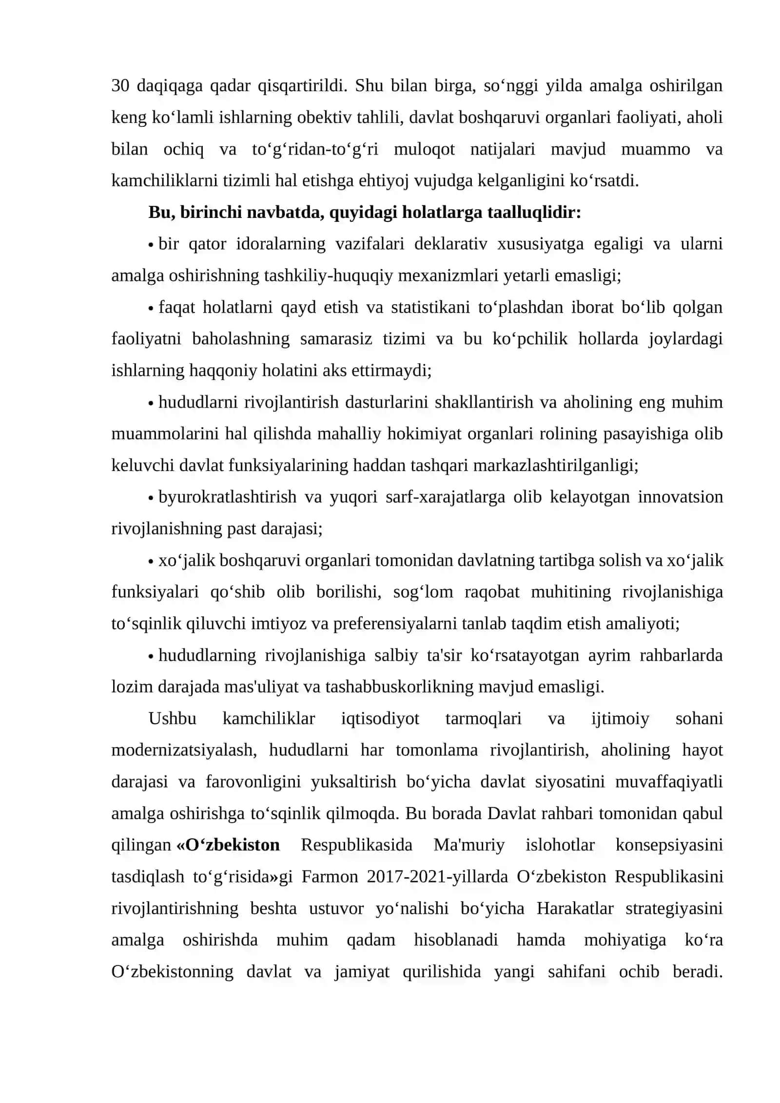 O`ZBEKISTONDA IJTIMOIY SOHADA AMALGA OSHIRILAYOTGAN O`ZGARISHLAR MAZMUN VA MOHIYATI. 3