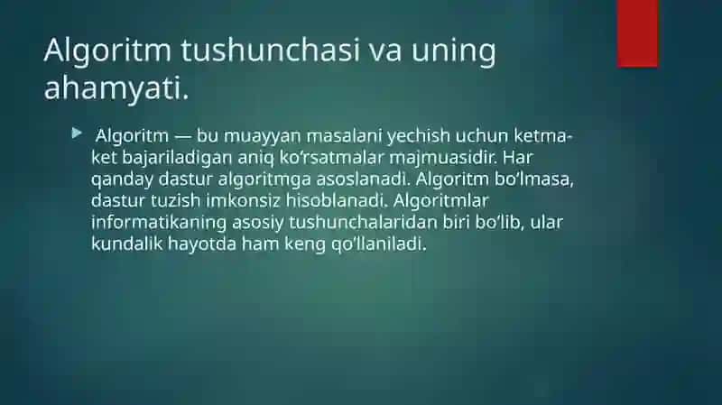 Masalalarning algoritmini tuzish va shu algoritm asosida Basic dasturlash tilida dastur tuzish. Masalalarning algoritmini tuzish va shu algoritm asosida Paskal dasturlash tilida dastur tuzish 3