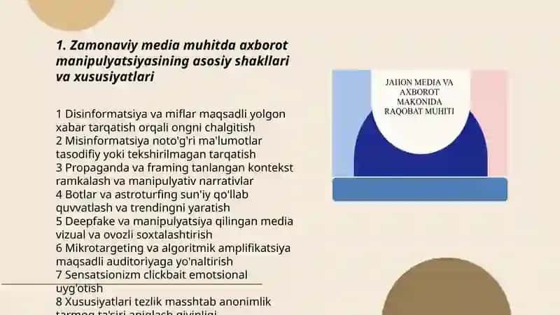 Zamonaviy media muhitda axborot manipulyatsiyasidan himoyalanish 3