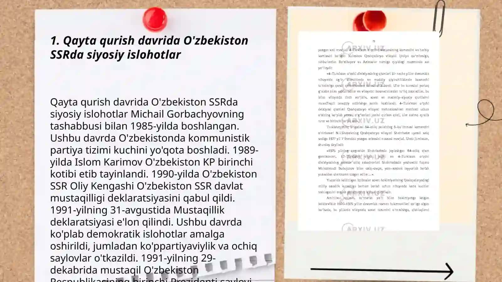 Qayta qurish davrida O'zbekiston SSRda siyosiy islohotlar 3