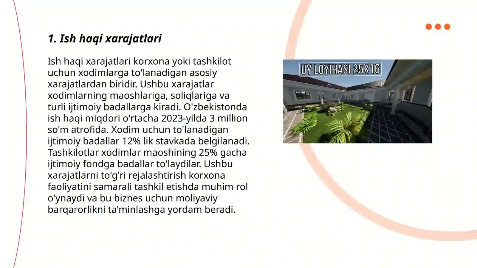 Ish haqi xarajatlari 3