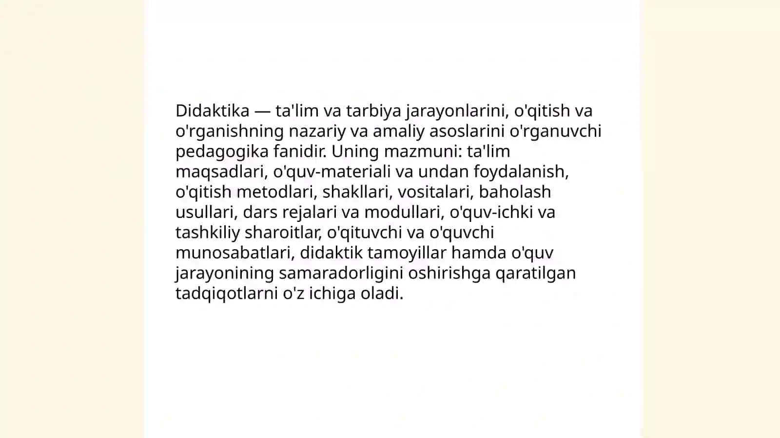 Didaktika haqida tushuncha 3