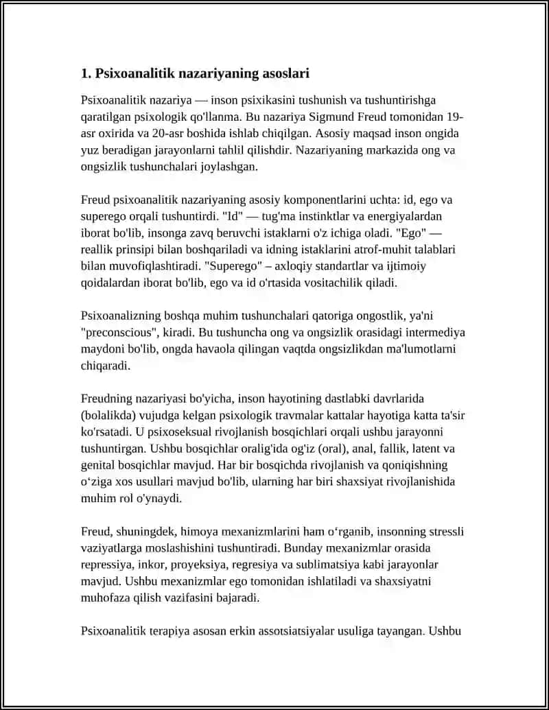 SOTSIAL PISIXOLOGIYADA PSIXOANALITIK KONSEKSIYA 3