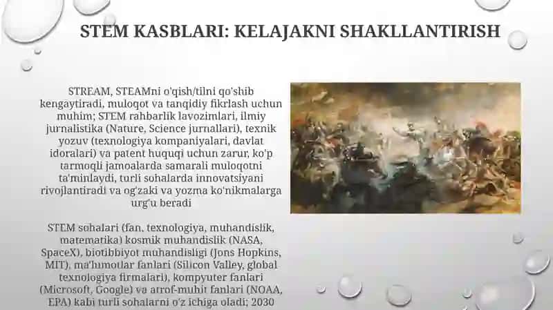 STEM, STEAM, STREAM Хамдамова 3