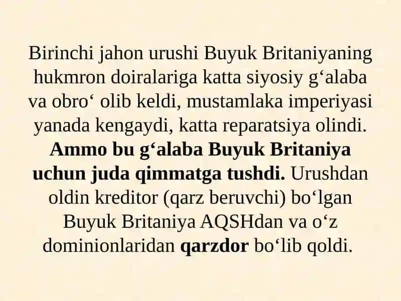 Buyuk Britaniya 1918-1939-yillarda 3